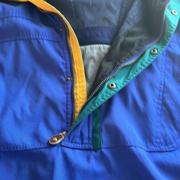 Vintage Nordica Sports System Pullover Ski Jacket Size XXL Side Front Zipper - Picture 10 of 16